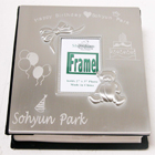 Baby Photo metal Album With ENGRAVED FREE