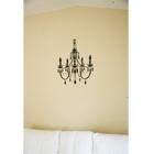 Ornate Chandlelier with candle